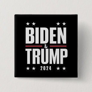 Biden Trump 2024 Vizepräsident der Funny Election Button