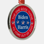 Biden und Harris 2020 Christmas Keepake Ornament Aus Metall (Rechts)