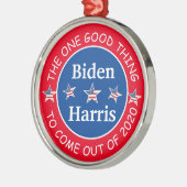 Biden und Harris 2020 Christmas Keepake Ornament Aus Metall (Links)