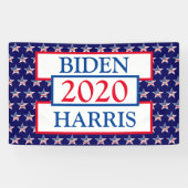 Biden und Harris 2020 Kundgebung zur Wahlunterstüt Banner (Horizontal)