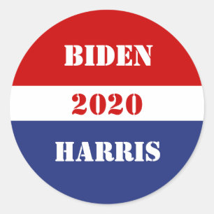 Biden und Harris - Aufkleber für die Wahlen 2020
