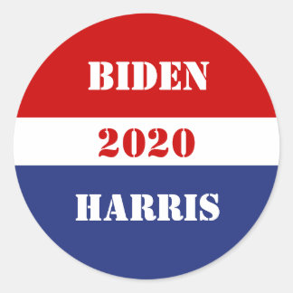 Biden und Harris - Aufkleber für die Wahlen 2020