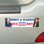 Biden und Harris Bye-Don Anti Trump Autoaufkleber (Auf Auto)