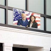 Biden und Harris Outdoor Banner (Äußeres Gebäude)