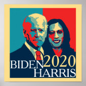 Biden und Harris Poster (Vorne)