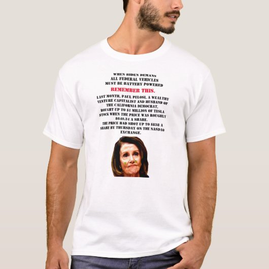 BIDEN und PELOSI T-Shirt (Vorderseite)
