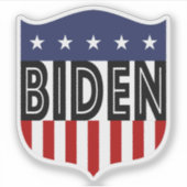 BIDEN US Flagge Aufkleber (Vorderseite)
