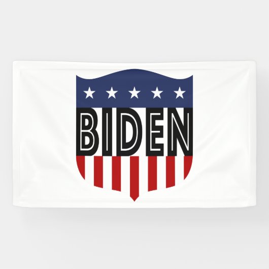 BIDEN US Flagge Banner (Horizontal)