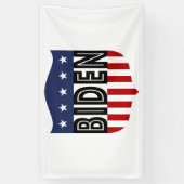 BIDEN US Flagge Banner (Vertikal)