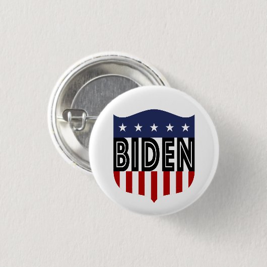 BIDEN US Flagge Button (Vorne & Hinten)