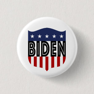 BIDEN US Flagge Button