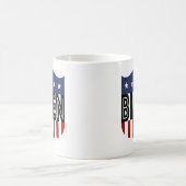 BIDEN US Flagge Kaffeetasse (Mittel)