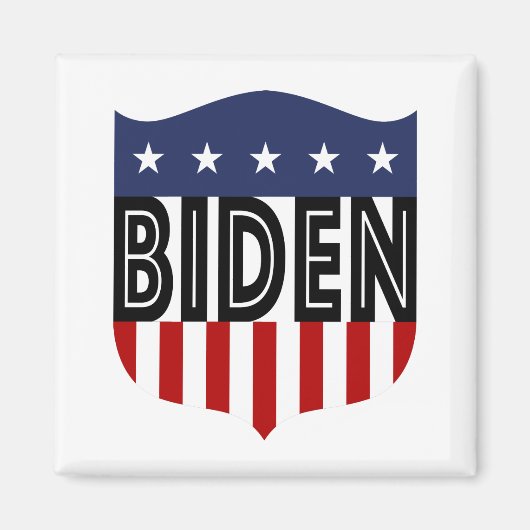 BIDEN US Flagge Magnet (Vorne)