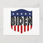 BIDEN US Flagge Postkarte (Vorderseite)