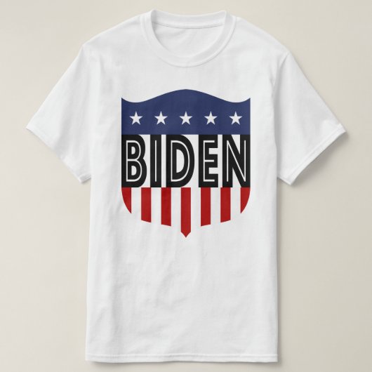 BIDEN US Flagge T-Shirt (Design vorne)