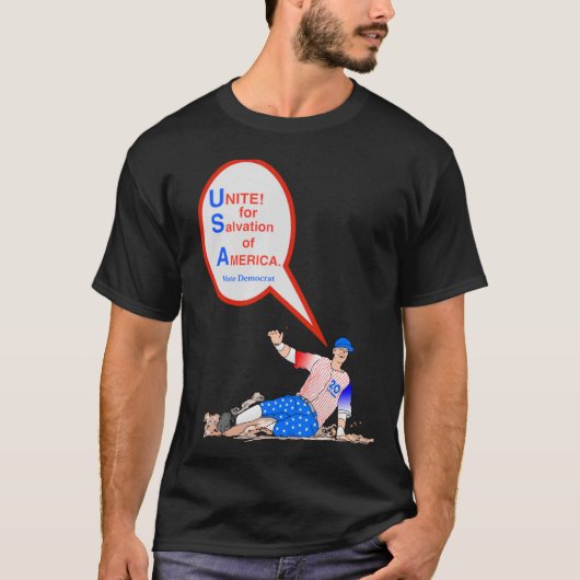 Biden USA SALVATION 2020 T-Shirt (Vorderseite)