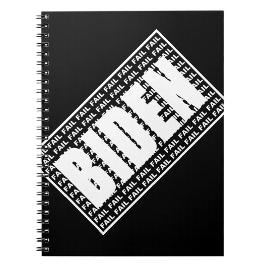 BIDEN VERSAGT NOTIZBLOCK (Vorderseite)