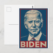 Biden Wahl 2024 Retro-Politik Postkarte (Vorne/Hinten)