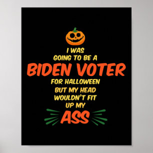 Biden-Wähler Anti-Demokrat und liberaler Trump-Wäh Poster