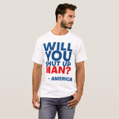 Biden - Werden Sie den Mann abhalten? T-Shirt (Vorne ganz)