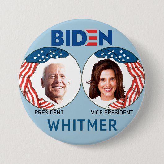 Biden/Whitmer 2020 Button (Vorderseite)