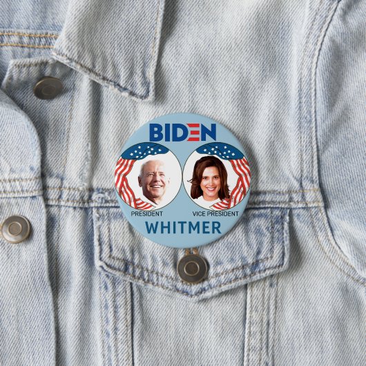 Biden/Whitmer 2020 Button (Beispiel)