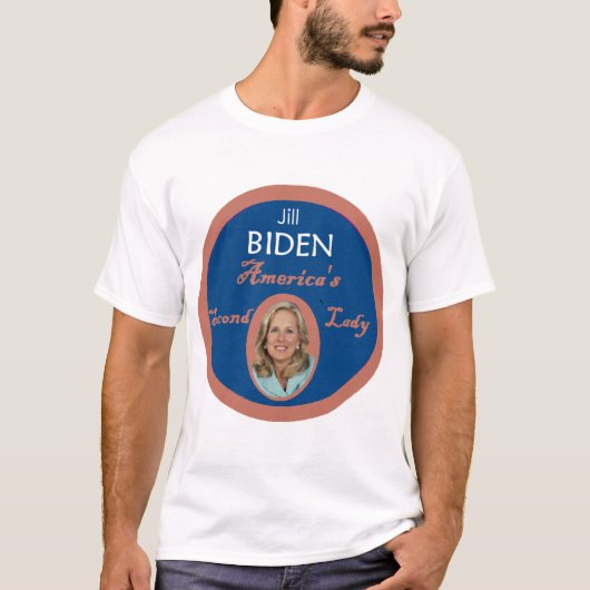 Biden zweite Dame T-Shirt (Vorderseite)