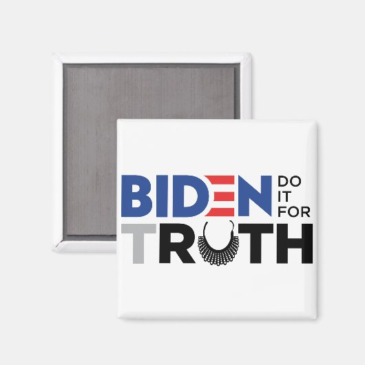BidenforRuth SHIRT.ai Magnet (Vorderseite/Rückseite)