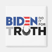 BidenforRuth SHIRT.ai Magnet (Vorne)