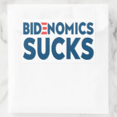 Bidenominierte Sind zum Kotzen Rechteckiger Aufkleber (Tasche)