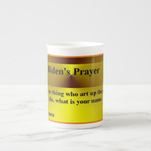 Bidens Gebet Porzellantasse