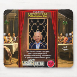 Bidens Geständnisstand Mousepad