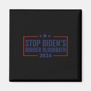Bidens Grenzblutbad-Sprichwort Trump Men Women Magnet