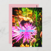 BIE-LIEBE ORIBRIGHT POSTCARD POSTKARTE (Vorne/Hinten)