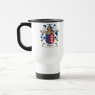 Bieber Familienwappen Reisebecher