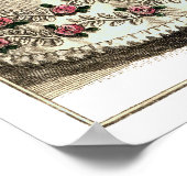 Biedermeier Fashion Print 1821 Poster (Ecke)