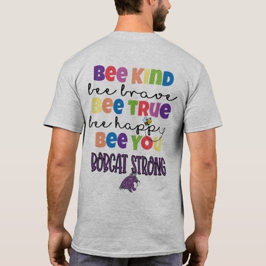 Biegen Sie ab T-Shirt (Rückseite)