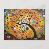 Biegen von Zweigen mit LORI-EVERETT-Postkarte Postkarte (Vorderseite)