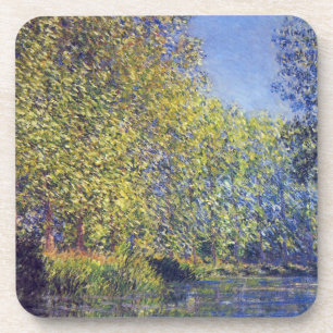 Biegung im Epte-Fluss nahe Giverny von Claude Mone Getränkeuntersetzer