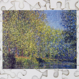 Biegung im Epte-Fluss nahe Giverny von Claude Mone Puzzle