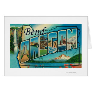 Biegung, OregonLarge Buchstabe ScenesBend ODER