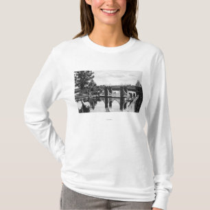 Biegung, Steingarten-Fotografie Oregons Petersons T-Shirt