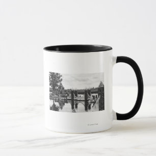 Biegung, Steingarten-Fotografie Oregons Petersons Tasse