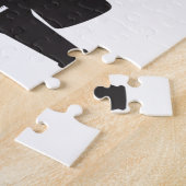 Biegungs-Oregon-Bierflasche-Stapel-Logo Puzzle (Seite)