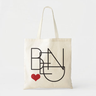 Biegungs-Oregon-Herz-Logo Bachelorette Geschenke Tragetasche