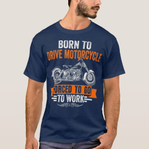 Biek Biker Motorrad Motorradfahrer Moped T - Shirt