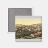 Bielefeld (d. h. Bielefeld) aus dem Nordosten, Magnet (Vorderseite/Rückseite)