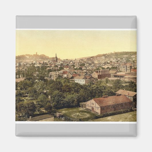 Bielefeld (d. h. Bielefeld) aus dem Nordosten, Magnet (Vorne)