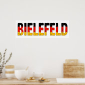 Bielefeld Deutschland Poster (Küche)