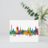 Bielefeld Deutschland Skyline Postkarte (Stehend Vorderseite)